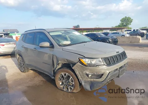 2019 Jeep Compass Upland Edition 4X4 from USA, damaged, VIN 3C4NJDAB5KT847029